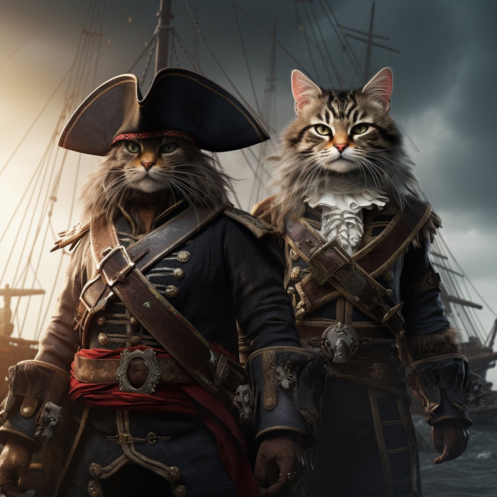 Urban Legends of the Sea: Street Art Prints Featuring Furryroyal's Pirate Paragon