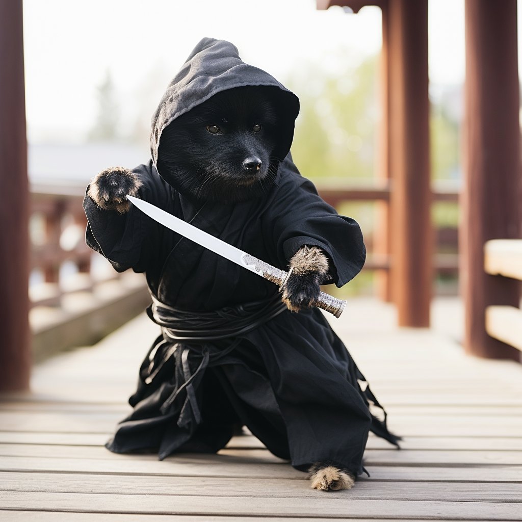 Ninja Snapshot: iPhone Dog Portrait Mode Unleashed