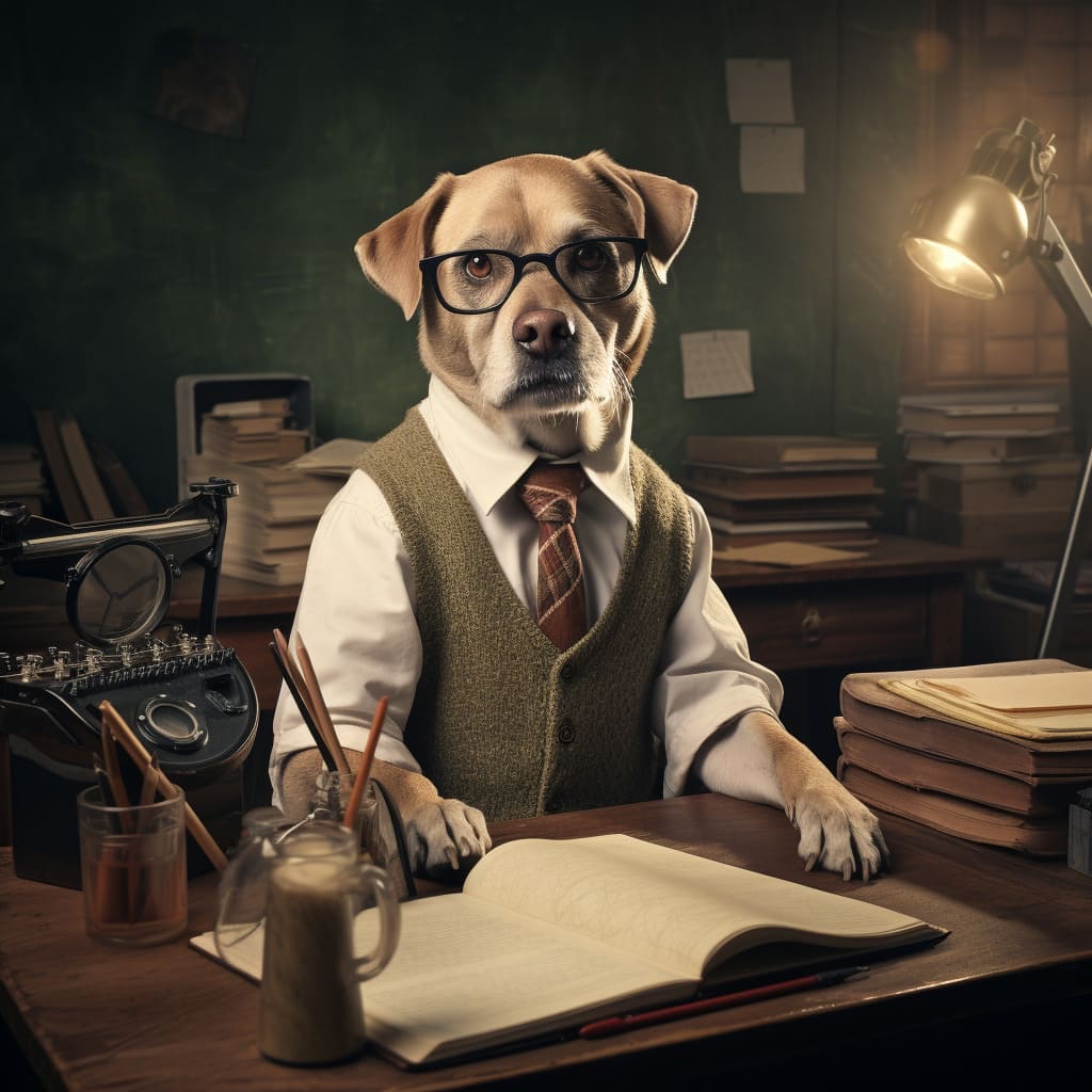 Scholarly Companions: A Portrait with Your Canine Scholar