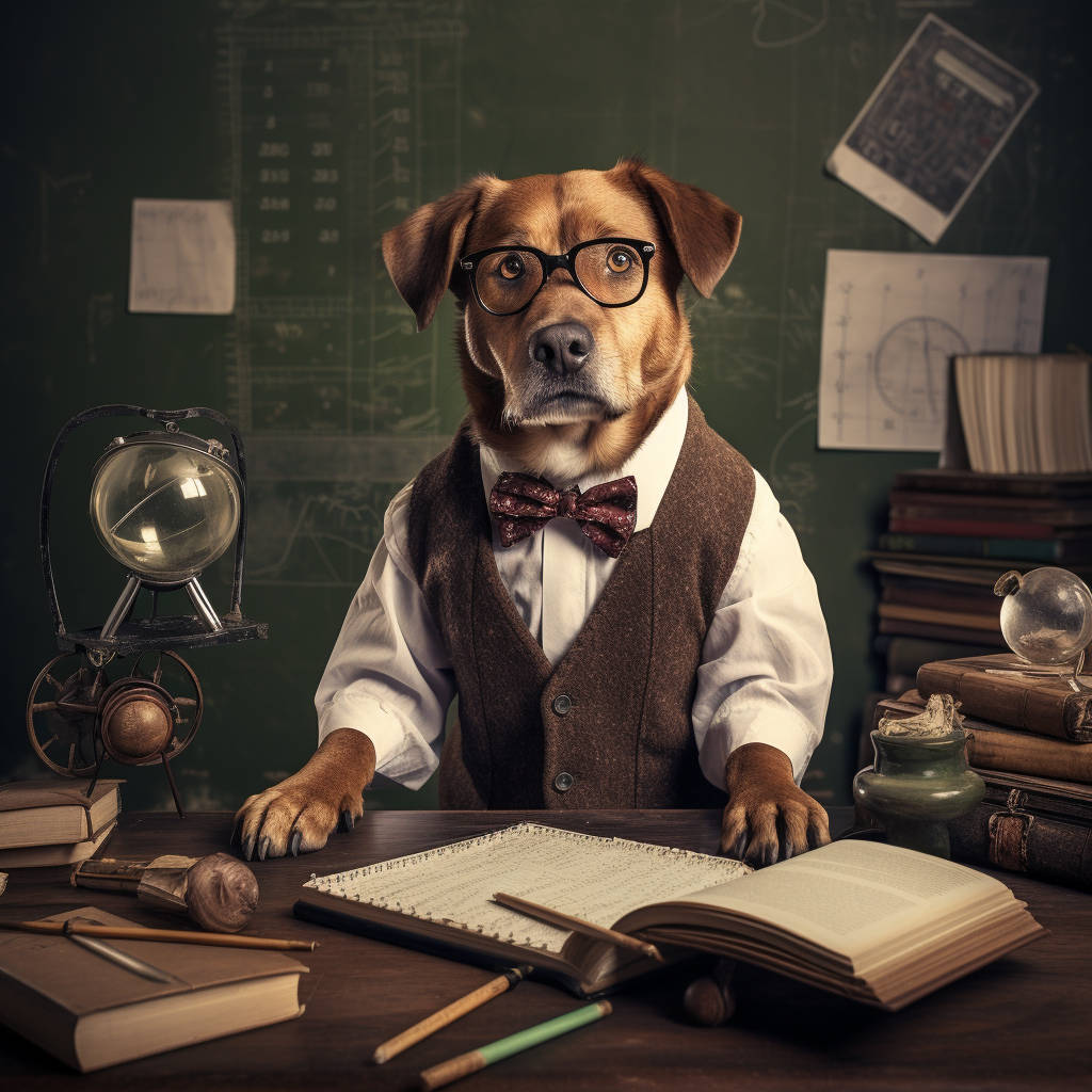 Pawsitively Profound: Teacher-Inspired Dog Portraits and Drawings