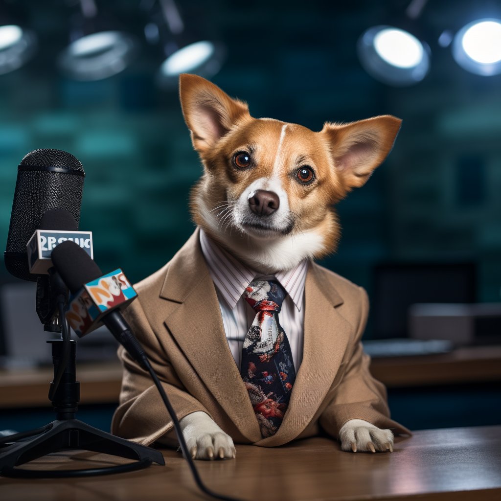 Eternal Remembrance: Memorial Tribute for a Beloved Canine Journalist