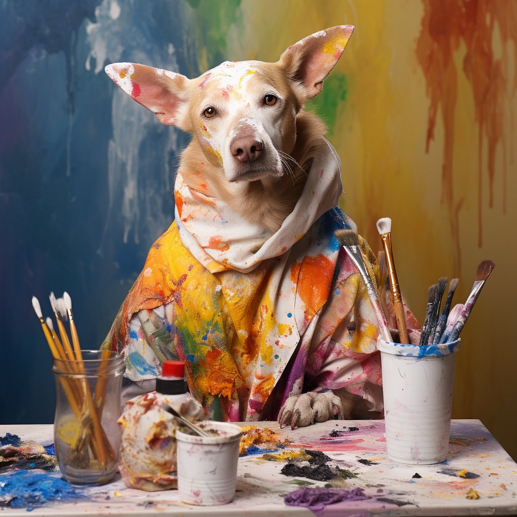 Dog Dad Elegance: Best Gifts Unleashed Canvas