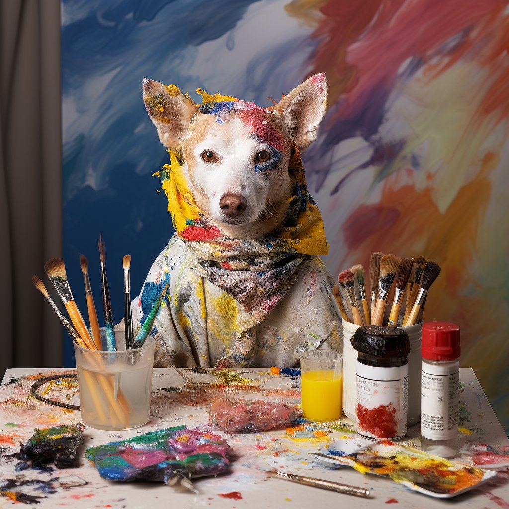 Etsy Artistry: Pet Ornaments Painter's Canvas