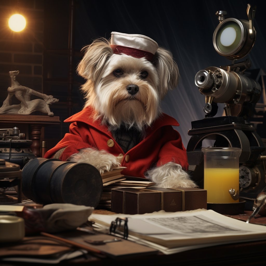 Artisanal Canine Elegance: Director's Etsy Charm