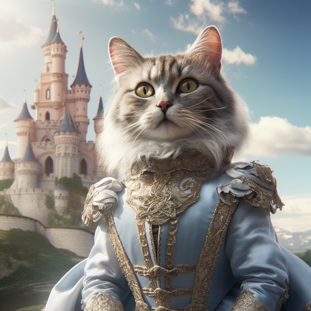 Enchanting Arrival: Disney Princess's Gift for the New Kitten