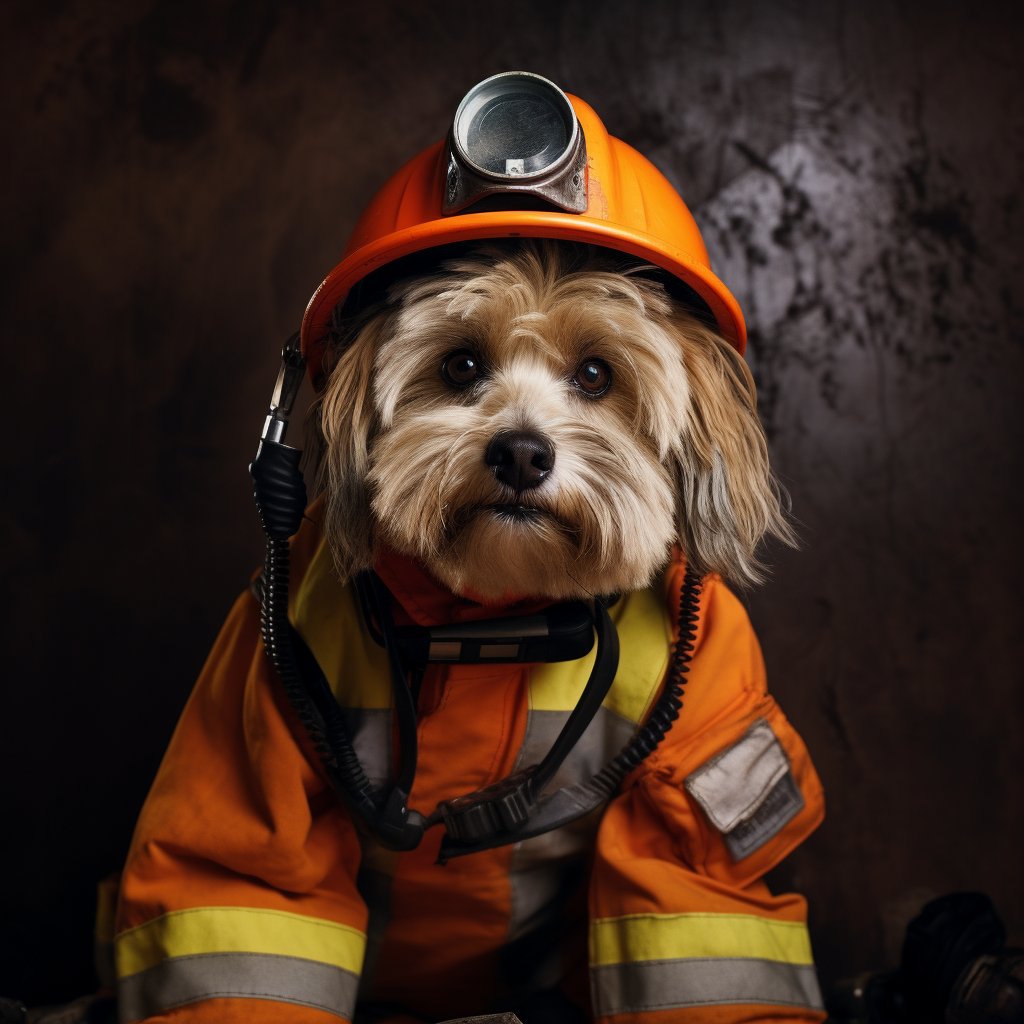 Unique and Unpredictable: Rescue Worker Pet Portraits for Hard-to-Buy-For Men