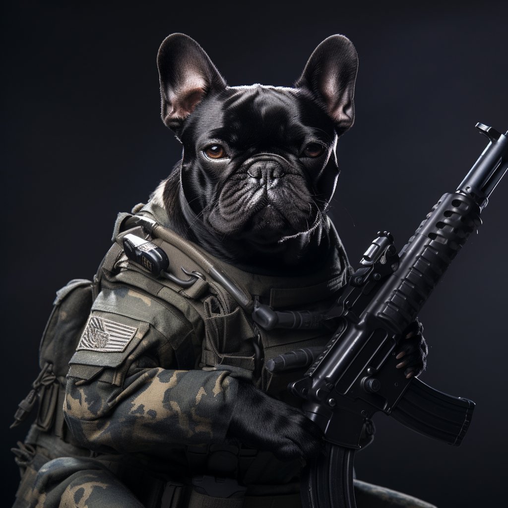 Courage Captured: Custom Police Pet Portraits