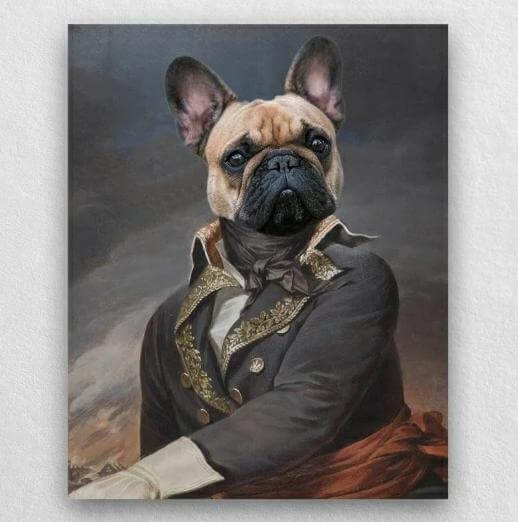 custom regal pet portraits