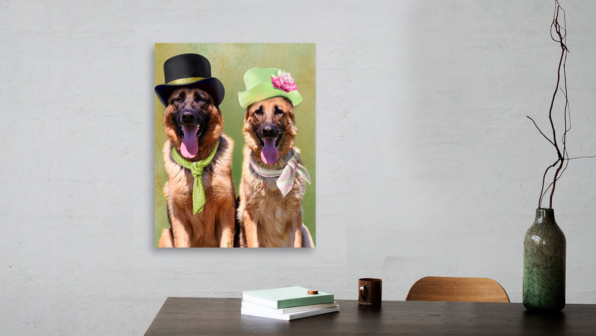 best custom dog portraits