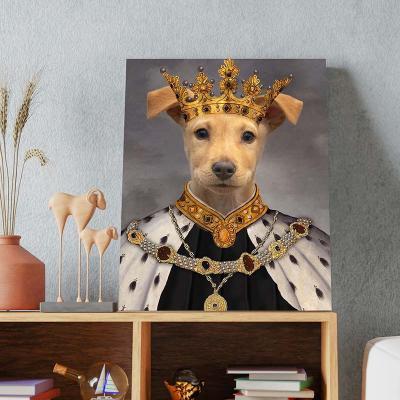 best royal king custom pet portraits
