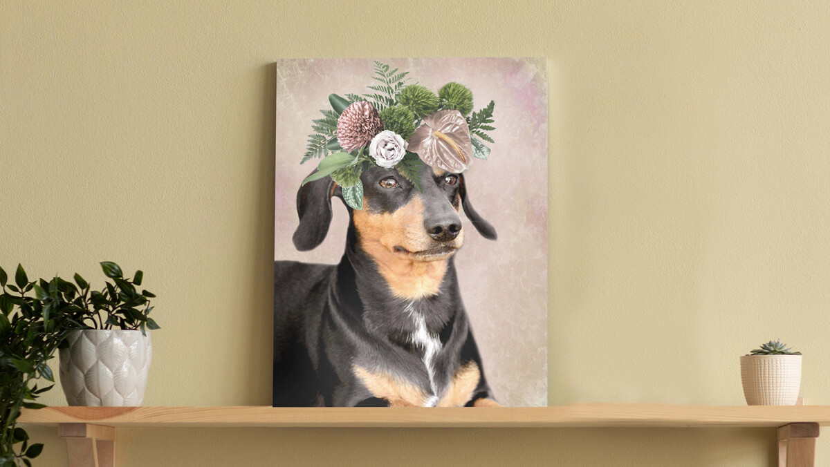 custom painting of your pet