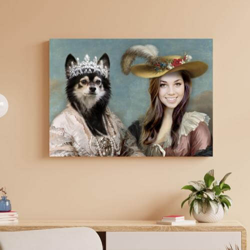 custom pet portrait paintings