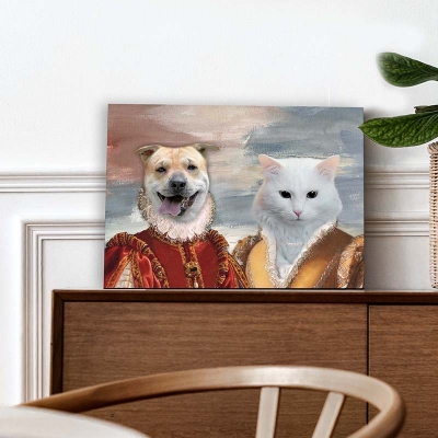 elegant lady cat portrait pet portraits