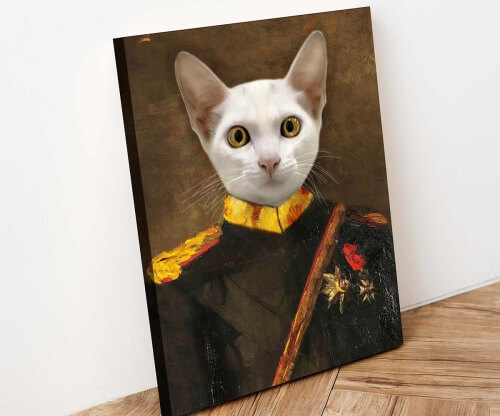 general custom canvas pet portraits