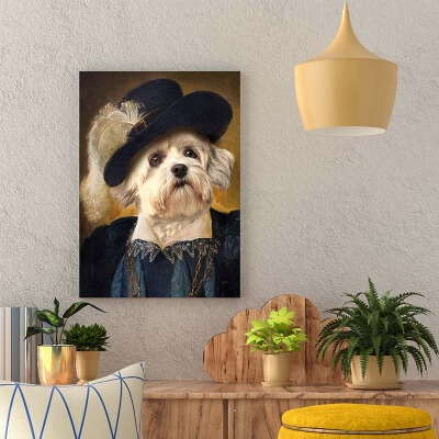 king dog fine art pet portrait