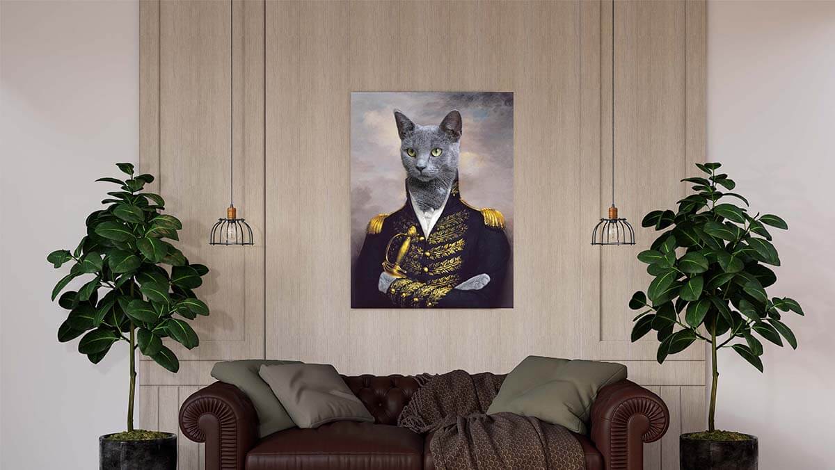 military animal pet portraits