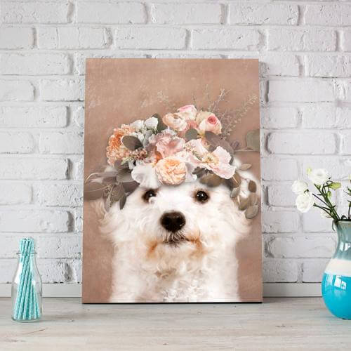 personalised dog portrait