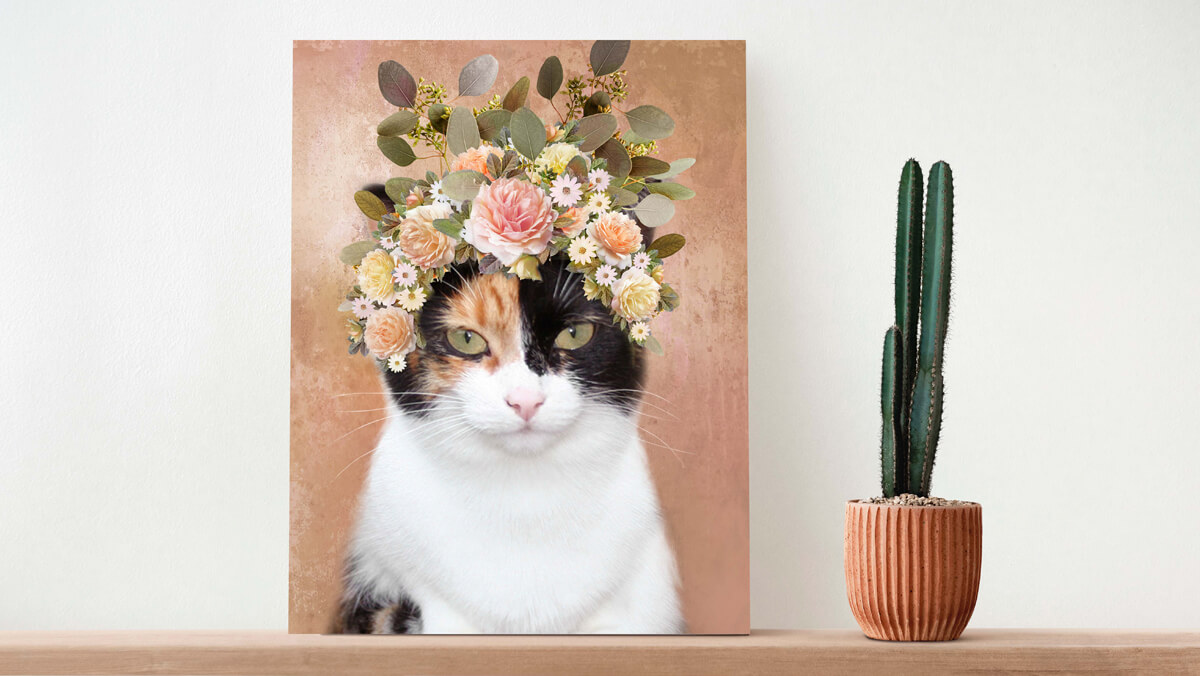 personalized-cat-portrait-canvas-art