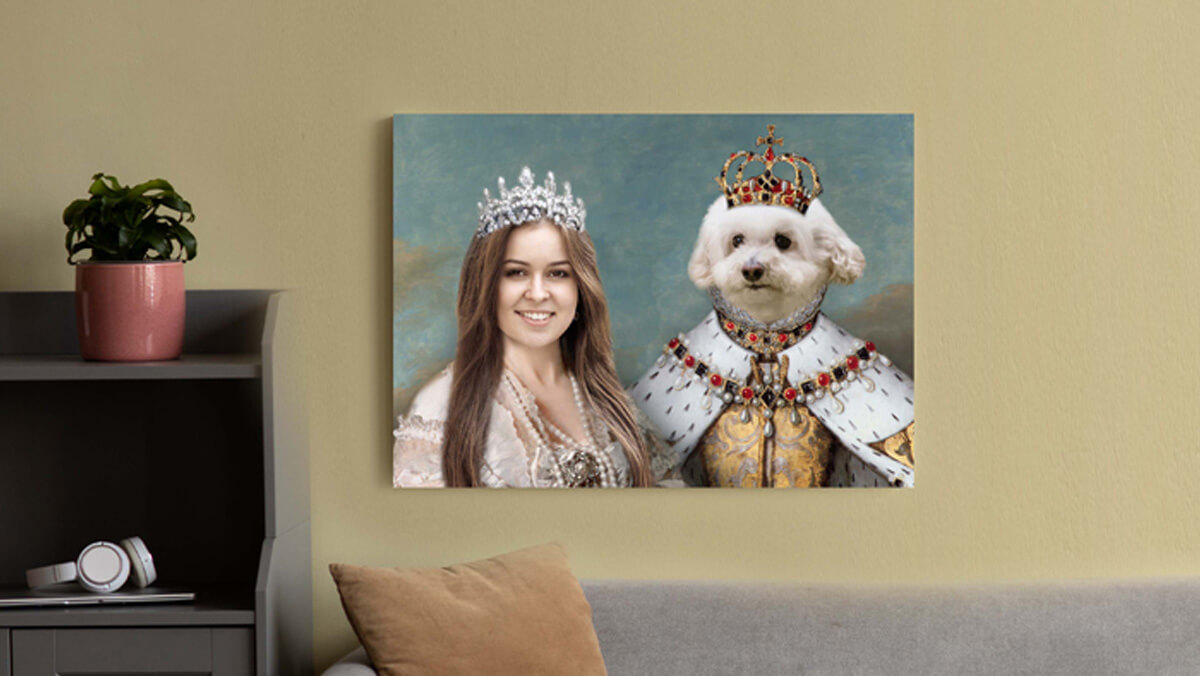 pet owner royal portraits