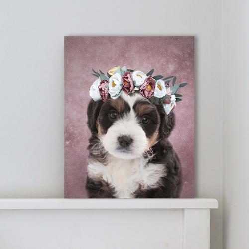 pet personalized canvas art