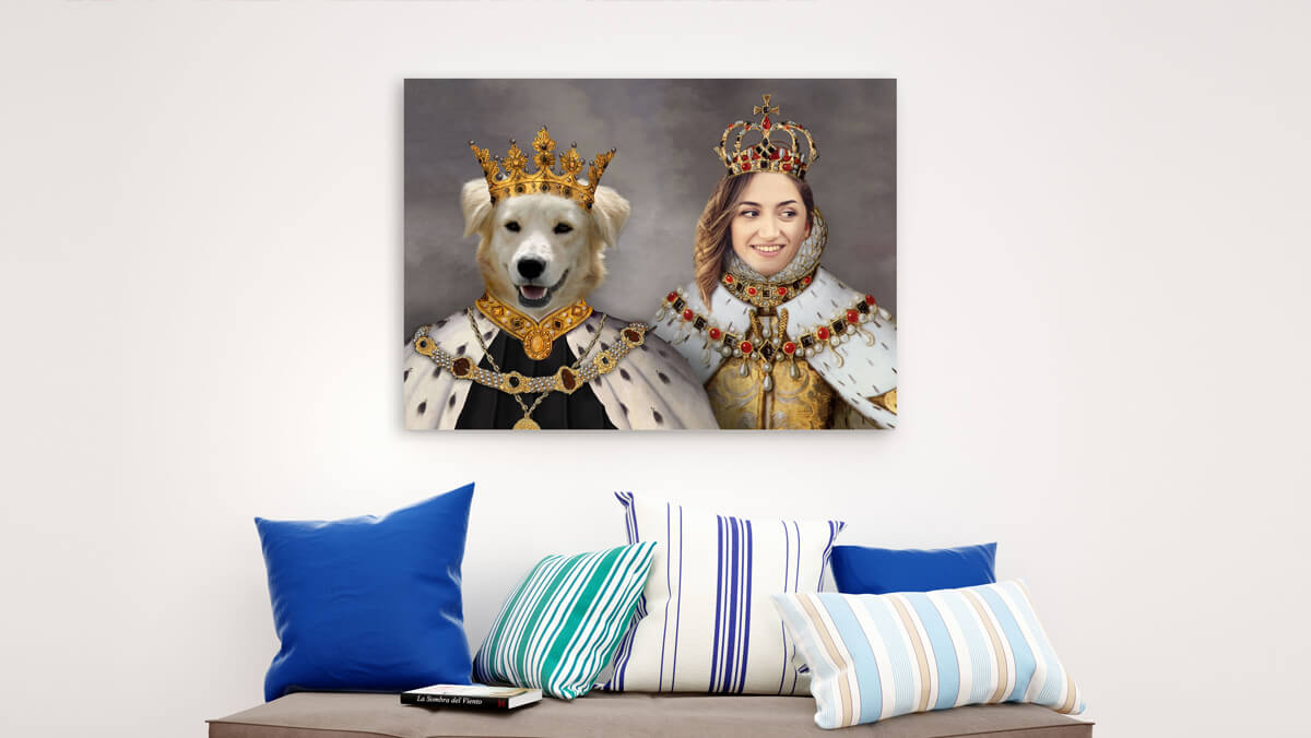 royal pet owner portraits