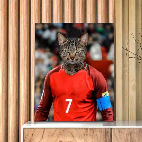 famous soccer star cat