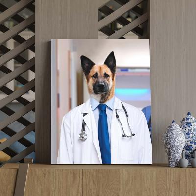 the professional doctor animal portrait photo