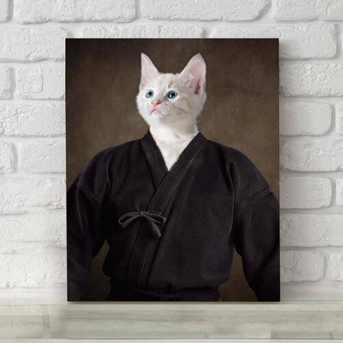customizable cat portrait